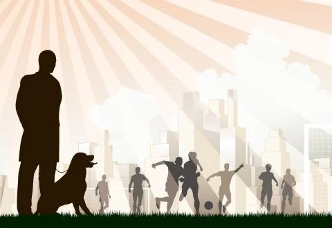 Spectator Illustrazione stock