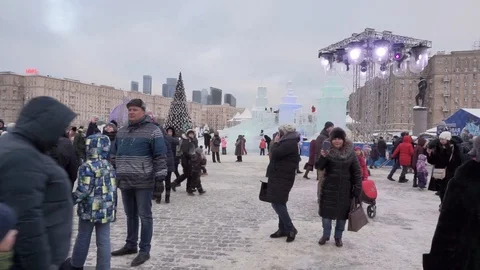 Spectators Stock Footage 101281833