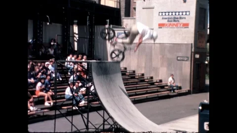 Spectators at Skate Park Stock Footage 276290380