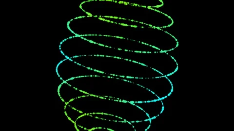 Spectrum 25 VJ Loops 库存影片 121148962