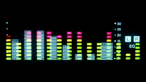 Spectrum eq bars Video stock 86631315