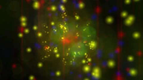 Spectrum lights, light show animation Stock Footage 52098928
