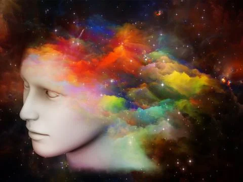 Spectrum of the Mind Stock Illustration