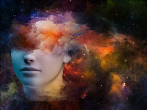 Spectrum of the Mind 스톡 일러스트