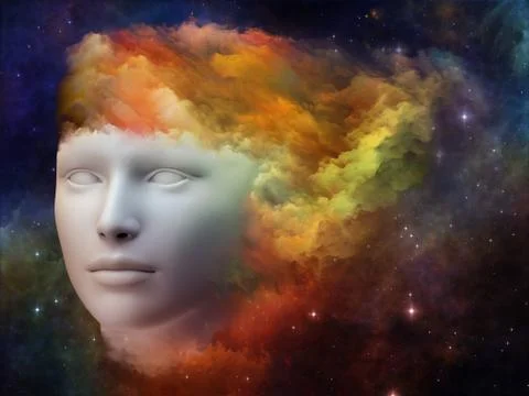 Spectrum of the Mind Stockillustratie