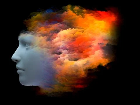 Spectrum of the Mind 库存插图