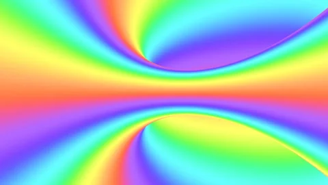 Spectrum psychedelic optical illusion. Abstract rainbow hypnotic background. Stock Footage 120809141