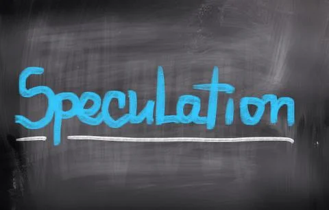 Speculation Concept Stock Illustration