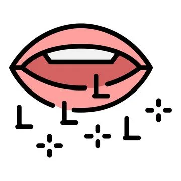 Speech animation icon vector flat Illustration