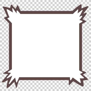 Speech balloon comic style for announcement, excitement Stock Illustration