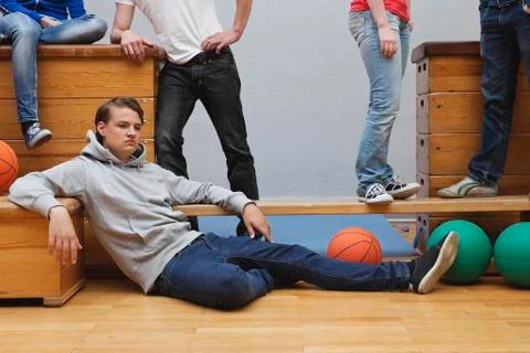 Speech balloon, elevated view Stock Photos