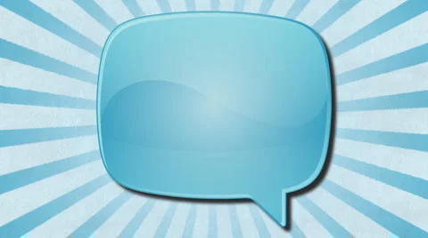 Speech Balloon 스톡 동영상 1094626