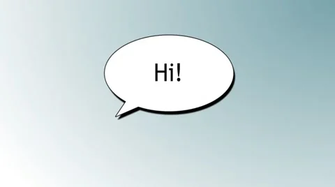 Speech balloon - "Hello" in various languages Stockbeeldmateriaal 3033541