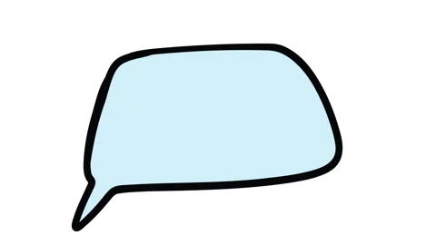 SPEECH BUBBLE 6 Stock Footage 247185187