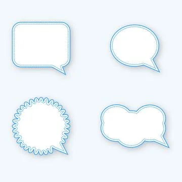 Speech bubble background Illustrazione stock