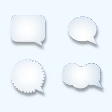 Speech bubble background Illustration