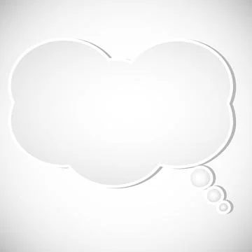 Speech bubble background Illustrazione stock