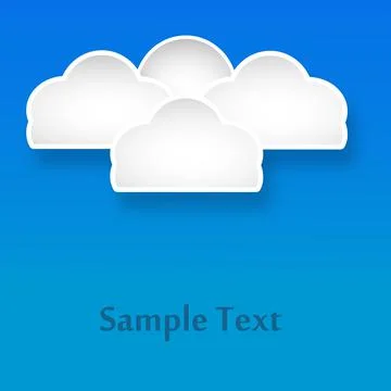 Speech bubble background Stock Illustration