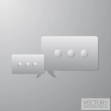 Speech bubble background.eps10 Stock Illustration