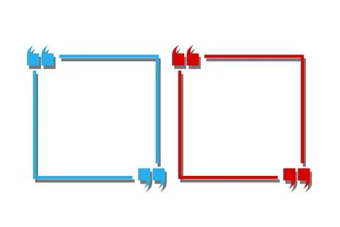 Speech bubble box on white background Illustrazione stock