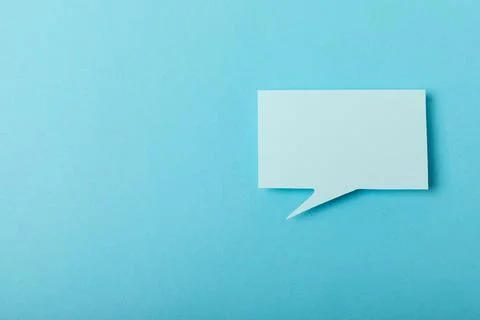 Speech bubble on a bright colored background. 스톡 사진