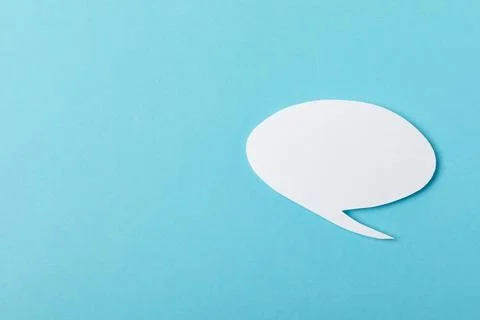 Speech bubble on a bright colored background. 스톡 사진