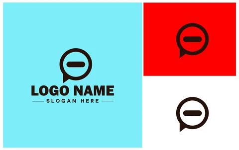 Speech bubble chat app talk discussion split conversation dialogue Business.. Illustrazione stock