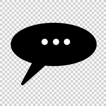 Speech bubble chat frame hand draw digital for social media, sticker, or etc. Stock Illustration