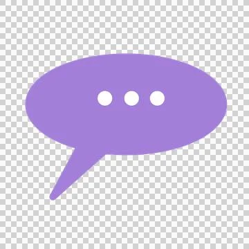 Speech bubble chat frame hand draw digital for social media, sticker, or etc. Stock Illustration