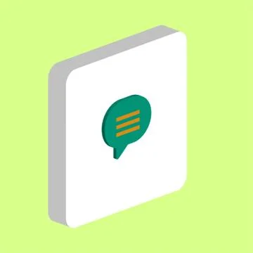 Speech bubble computer symbol Stockillustratie