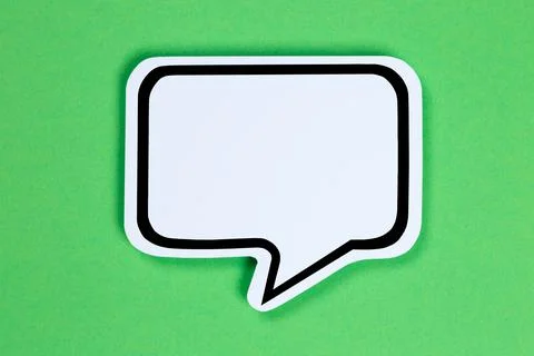 Speech bubble with copyspace copy space communication concept talking Stock Photos