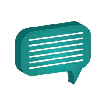 Speech bubble design Illustrazione stock