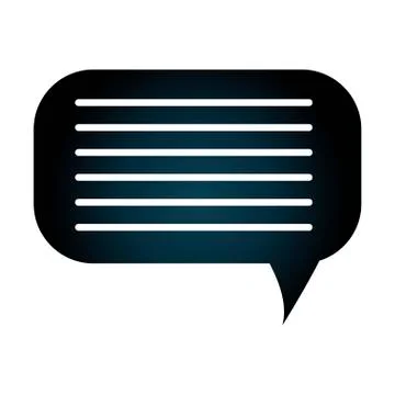 Speech bubble design Illustrazione stock