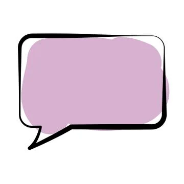 Speech bubble design Stock Illustration