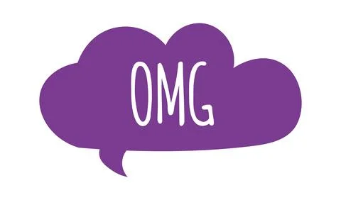Speech bubble. Dialog balloon tag. Vector quote sticker. Trendy speech bubbles Stock Illustration