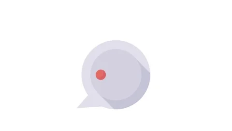 Speech bubble featuring a plus sign inside a circle, symbolizing addition o.. Stock Footage 332199482