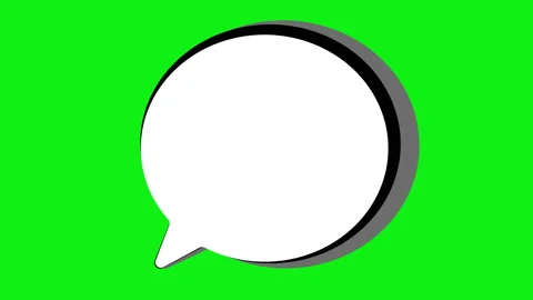 Speech bubble Stock Footage 169208003