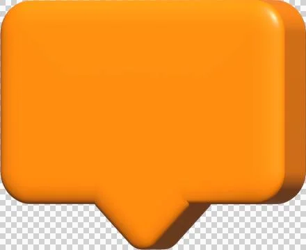 Speech bubble frame 3d, talk icon, emoji comment, chat cute, 3d message soc.. Illustration