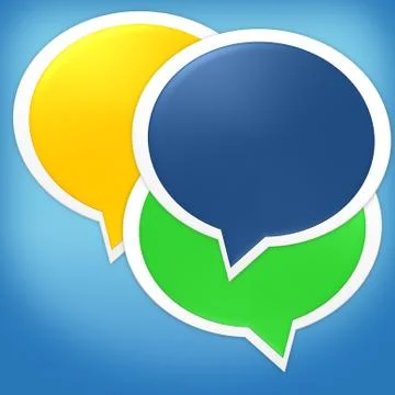 Speech bubble fresh creative design Stock Illustration