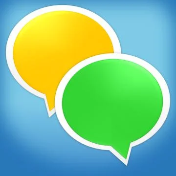 Speech bubble fresh creative design Stock Illustration