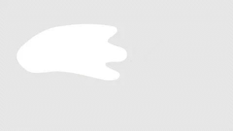 Speech bubble hand drawn animation. Video clip with alpha channel. Stock Footage 301069677