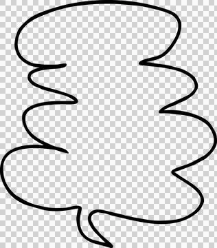 Speech Bubble hand drawn Stock Photos