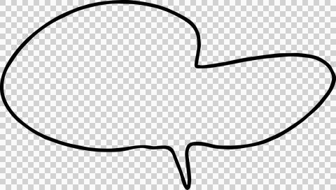 Speech Bubble hand drawn Stock Photos