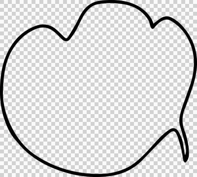 Speech Bubble hand drawn Stock Photos