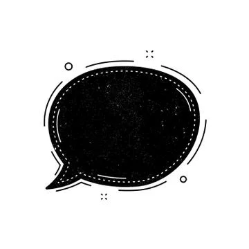 Speech bubble icon. Chat message sign. Vector 스톡 일러스트
