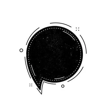 Speech bubble icon. Chat message sign. Vector 스톡 일러스트