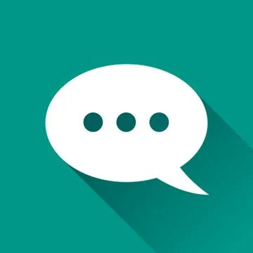 Speech bubble icon Stock Illustration