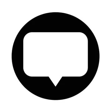 Speech bubble icon 스톡 일러스트
