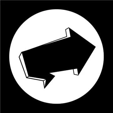 Speech bubble icon Stock Illustration