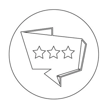 Speech bubble icon 스톡 일러스트